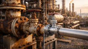 Case Study- Laser Cleaning for an Oil & Gas Turnaround Project