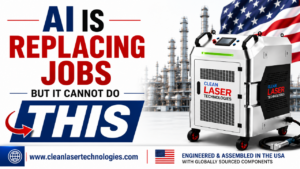 AI is Replacing Jobs But it Cannot Do THIS with Laser Cleaning