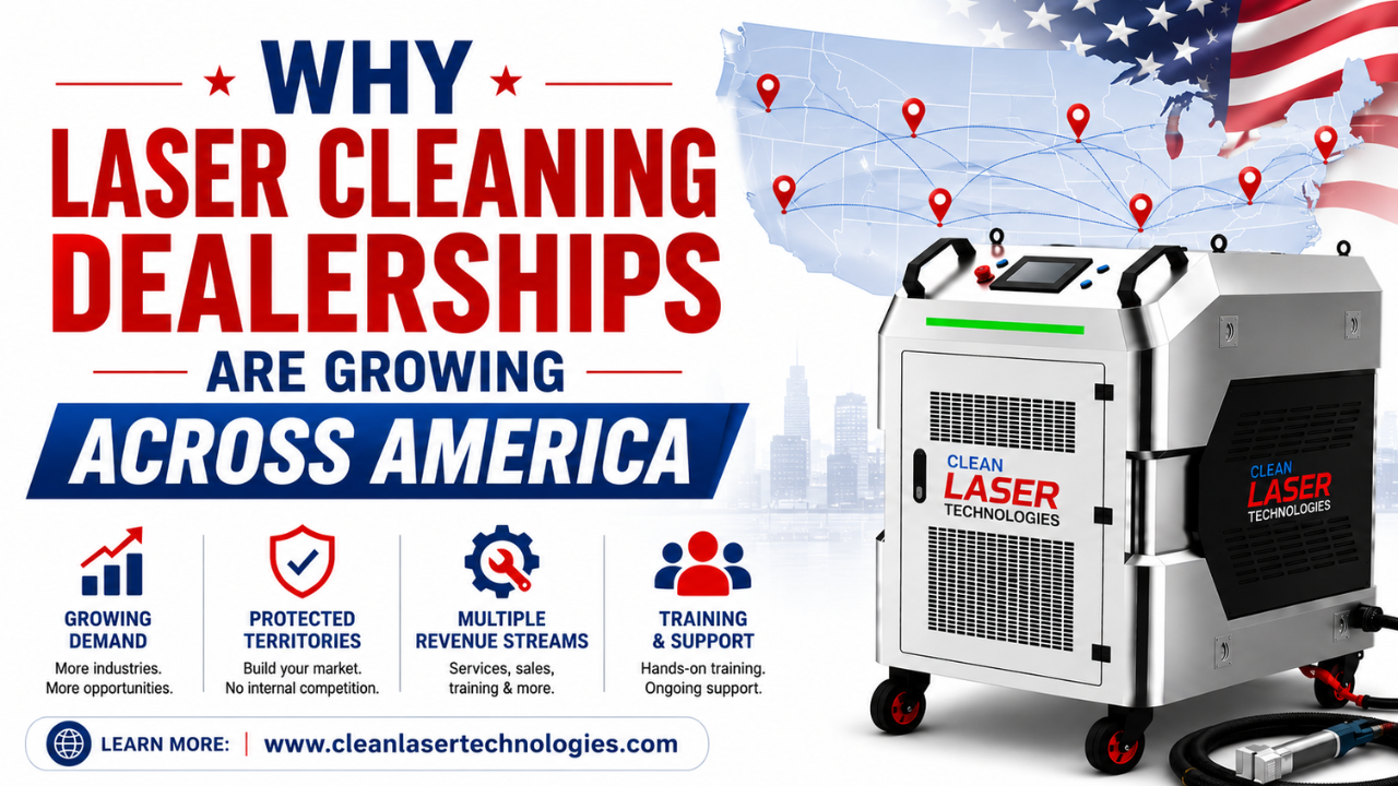 Why Laser Cleaning Dealerships Are Growing Across America