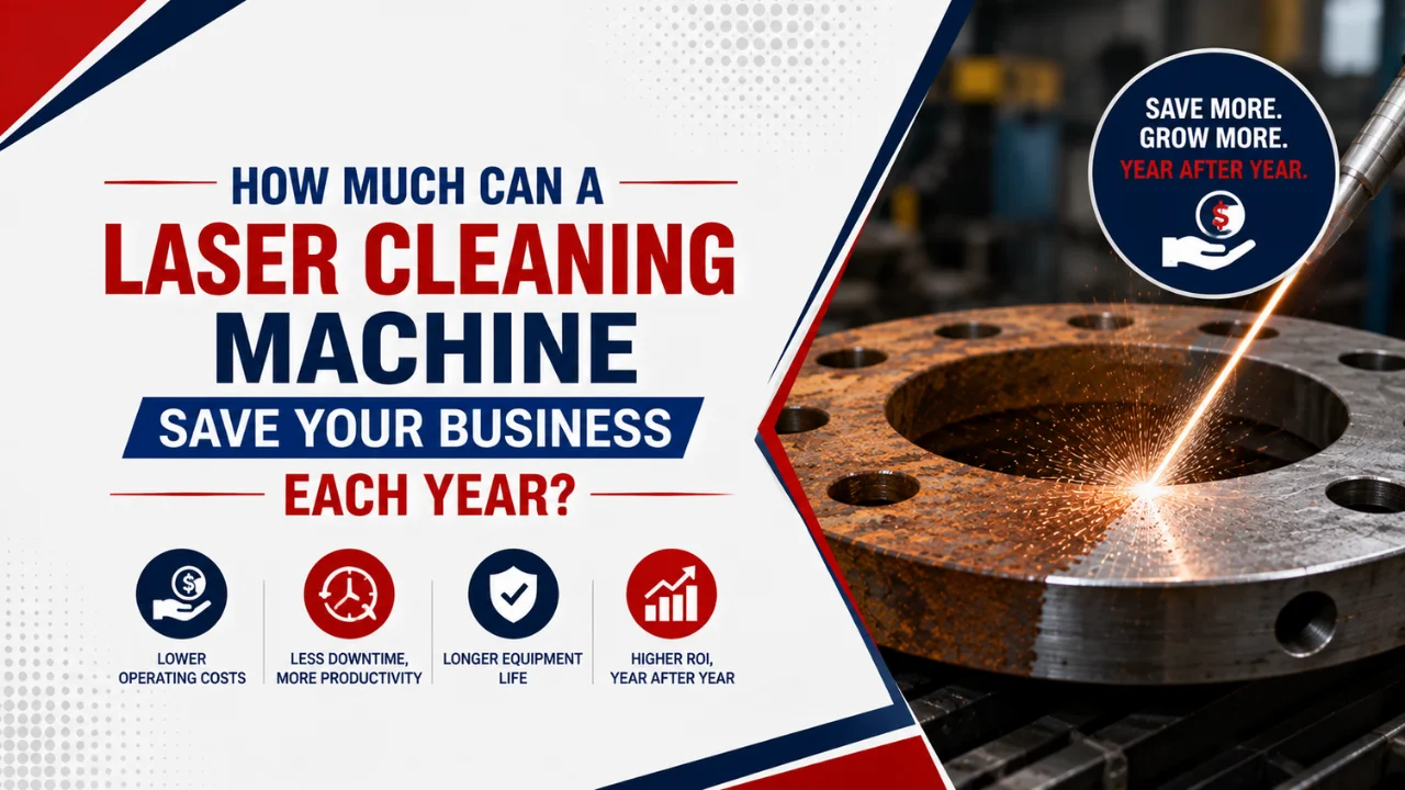 How Much Can a Laser Cleaning Machine Save Your Business Each Year?